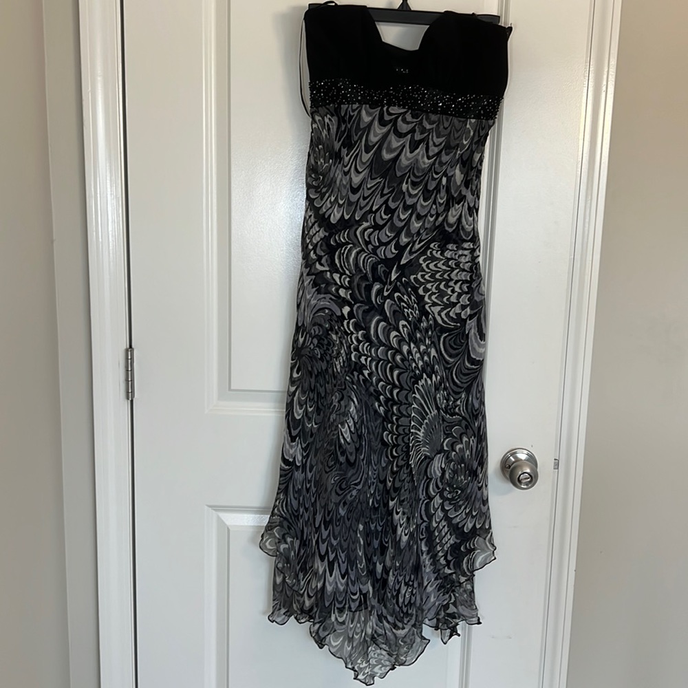 Halter silk dress